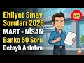 Ehliyet Sinav Sorulari 2026 Mart - Nisan Cikmis Sorular
