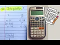 Interpolation On Calculator fx-991ES Plus
