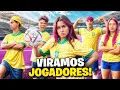 Download Lagu VIRAMOS JOGADORES DE FUTEBOL POR 24 HORAS *Teve briga ?