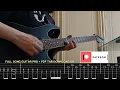 DRAGGED UNDER - Razors Edge Collapse (Guitar Cover + TAB) NEW SONG 2026!!!