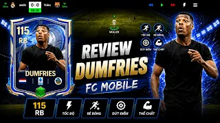 Có nên dùng Dumfries 115 OVR | Máy Chạy Cánh Mới Của Real Madrid | FC MOBILE VIỆT NAM