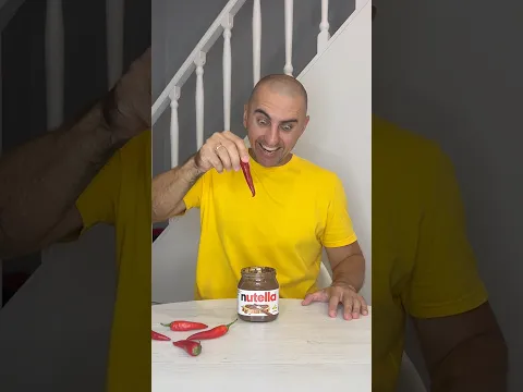 Hot pepper with Nutella