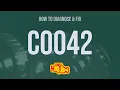 How to Diagnose and Fix C0042 Engine Code - OBD II Trouble Code Explain