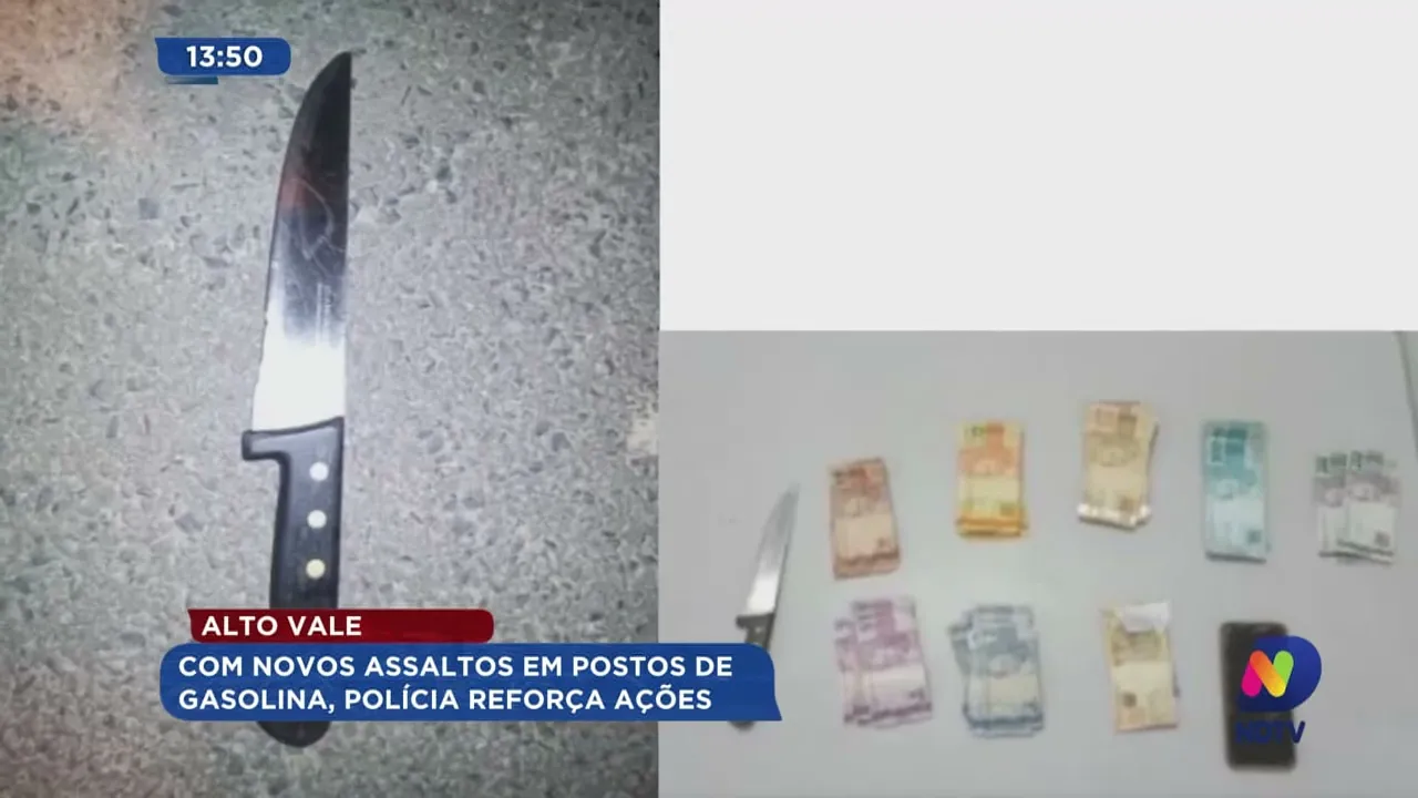Com novos assaltos em postos de gasolina, polícia reforça ações no Alto Vale