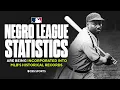 MLB incorporating Negro League statistics into its record books What it all means CBS Sports