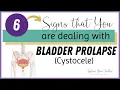 6 Signs That You Are Dealing With Bladder Prolapse Cystocele What You Can Do About It