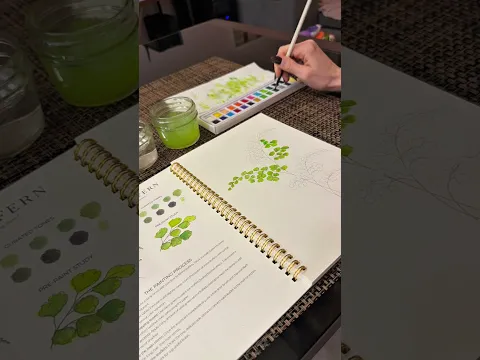 eu e minha aquarela 🎨