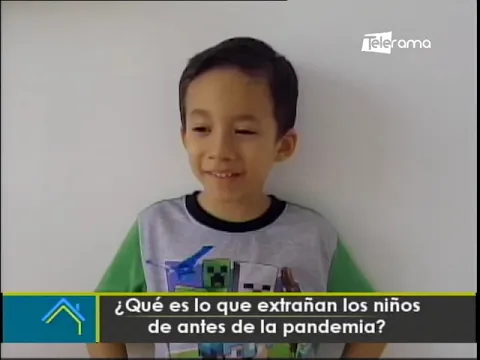 ¿Qué es lo que extrañan los niños de antes de la pandemia?