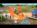 Download Lagu Complete 100% Amazing Video Processing Connection Complete Road To Drainage System By Dozer Shantui.