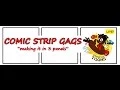 COMIC STRIP GAGS Making it in 3 panels