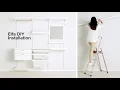 Elfa DIY Installation The Container Store Custom Closets
