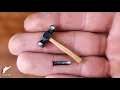 Making a Miniature Hammer and Mason Chisel