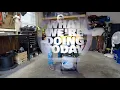 Portable Garage Propane Heater Cart