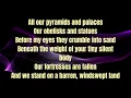 Heartless  Prince of Egypt  lyrics