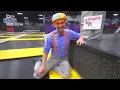 Jump and Bounce at the Trampoline Park 🕺 | BEST OF BLIPPI TOYS | Educational Videos for Kids