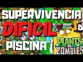 Plants VS Zombies DS - Supervivencia - Piscina Difícil