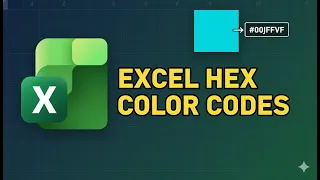 How To Use Hex Color Codes for Cell Background in Excel 2025