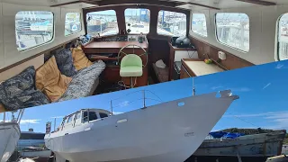 #72 – TRANSFORMED YACHT INTERIOR DURING WINTER STORM ARWEN!!!