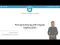 Python Tutorial Text Munging with regular expressions