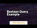 boolean query example
