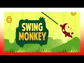 Swing Monkey Gameplay - 10 Levels Completed