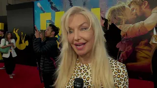 THE FALL GUY Heather Thomas at red carpet premiere ScreenSlam