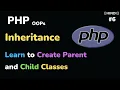 PHP Inheritance Explained How to Reuse Code and Build Hierarchies of Classes l HINDI -