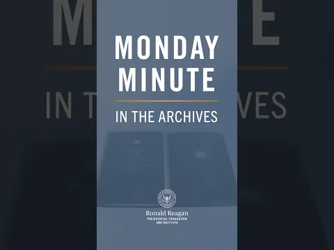 Monday Minute: Australia's 9/11 Message to President Reagan