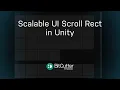Scaling Scroll Rect UI Setup in Unity