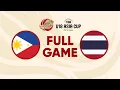 LIVE - Philippines v Thailand FIBA U18 Asia Cup 2026 Group Phase