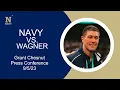 Navy Football Offensive Coordinator Grant Chesnut News Conference Wagner