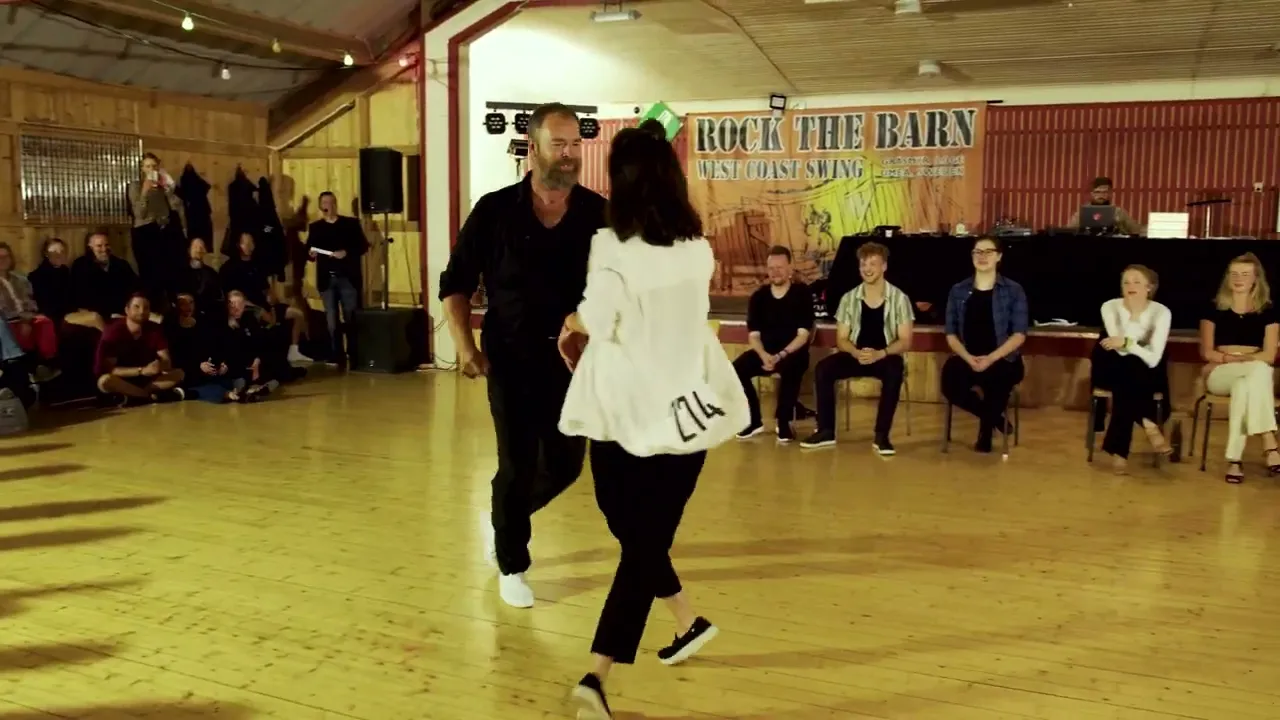 Andreas Danielsson & Jasmin Klee - 1st place Advanced Jack&Jill Finals - Rock The Barn 2023