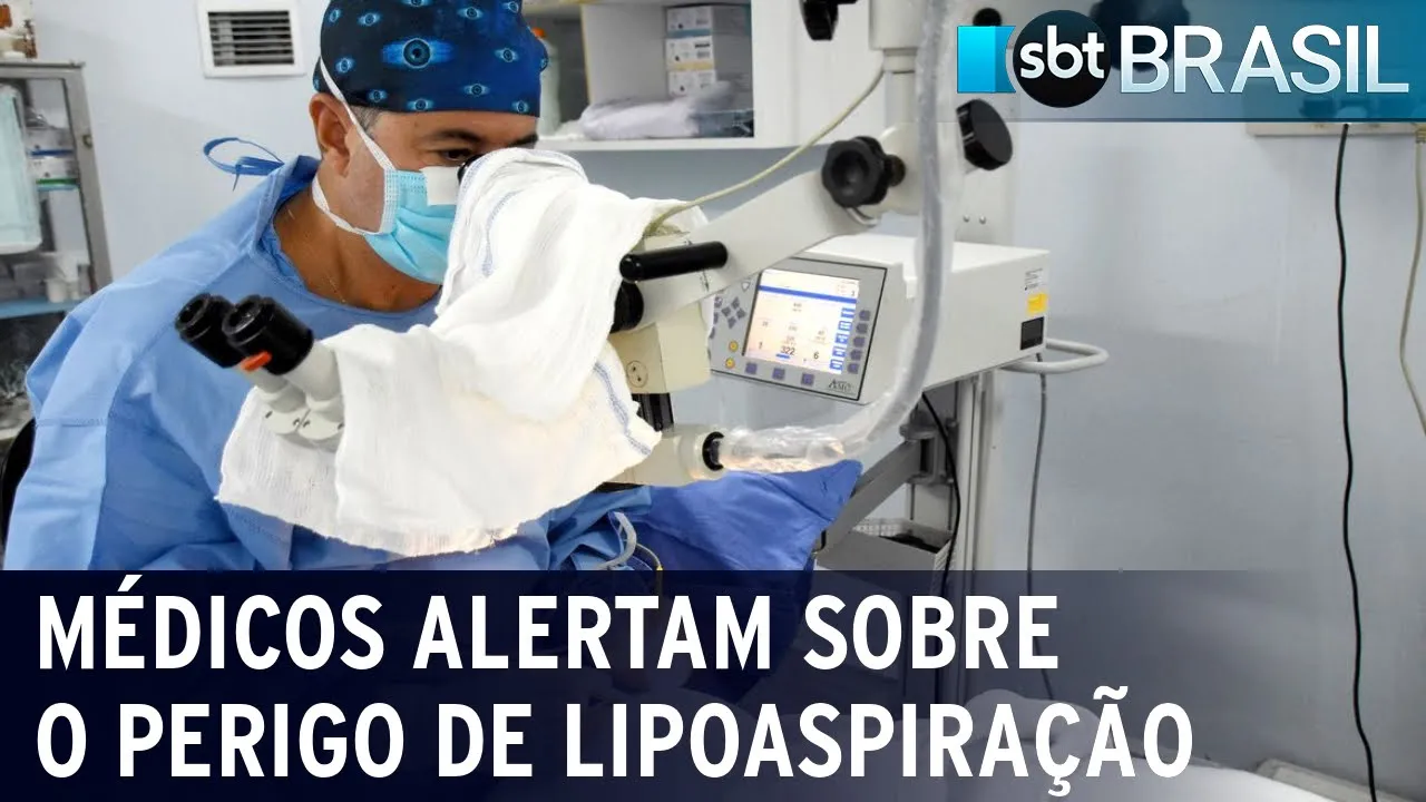 Médicos alertam sobre o perigo do procedimento de lipoaspiração | SBT Brasil (08/11/23)