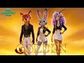 Lagu Zootopia 2 Golden Pop Stars | Animated Music Video DJ BEE BOP