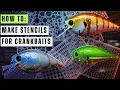 How to Make a Vacuum Formed Stencil for Crankbaits Custom Lure Masking for Clean Paint Lines