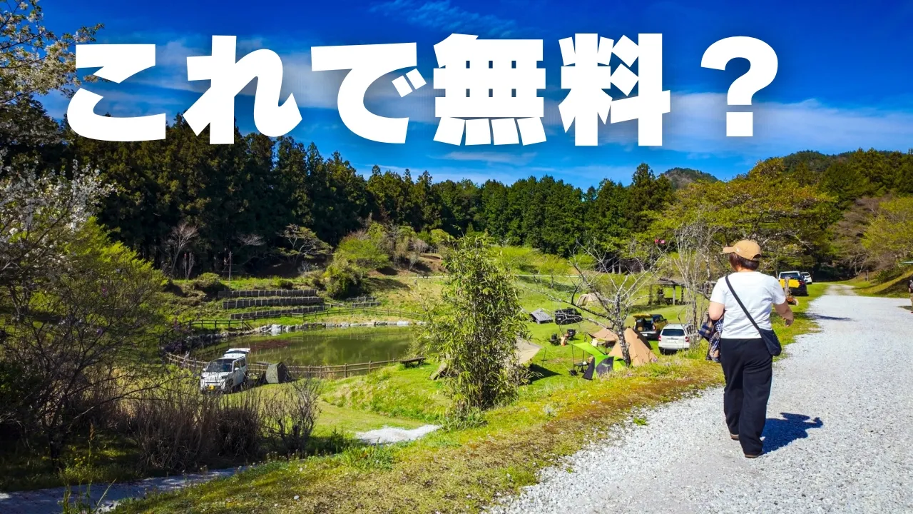 【星ヶ窪キャンプ場】無料とは思えないクオリティー…視聴者さんとの偶然の出会いが待ってました 썸네일