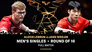FULL MATCH | Alexis Lebrun vs Jang Woojin | MS R16 | #ChinaSmash 2026