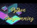 Python programming fundamentals Programming with python part2 EN CC