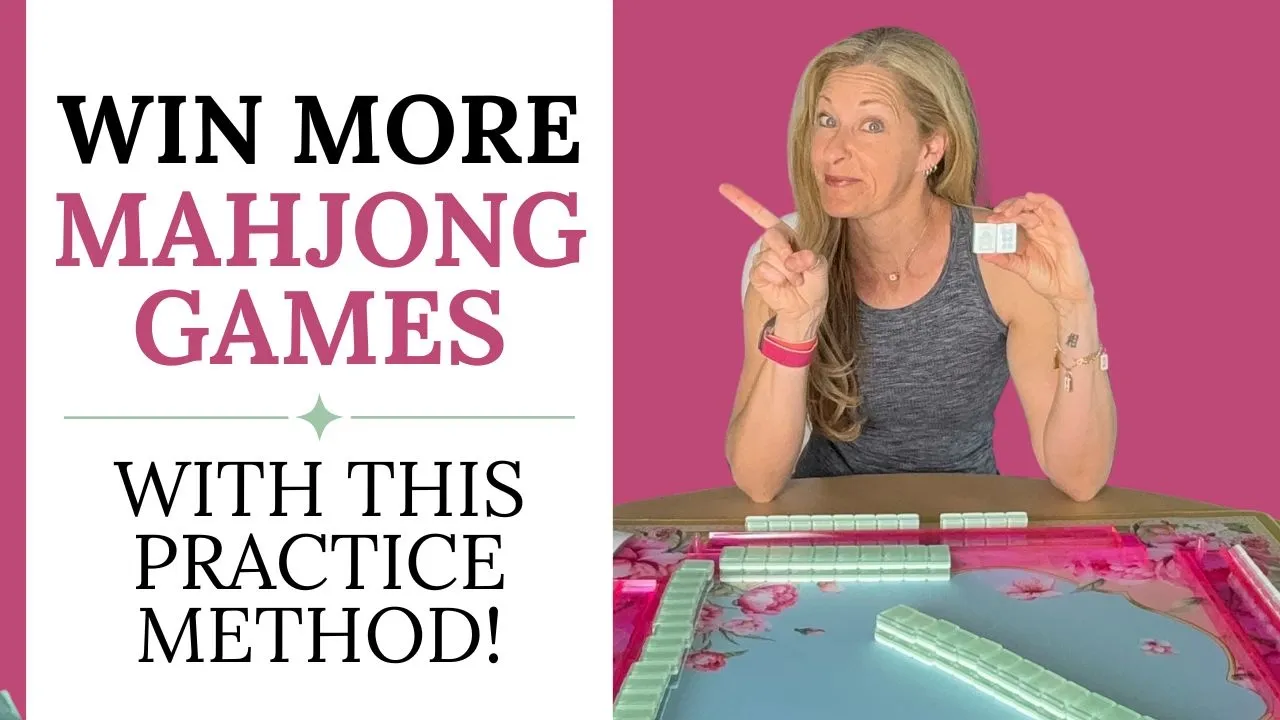 HOW I GOT BETTER AT MAHJONG • THIS PRACTICE TECHNIQUE!: video thumbnail
