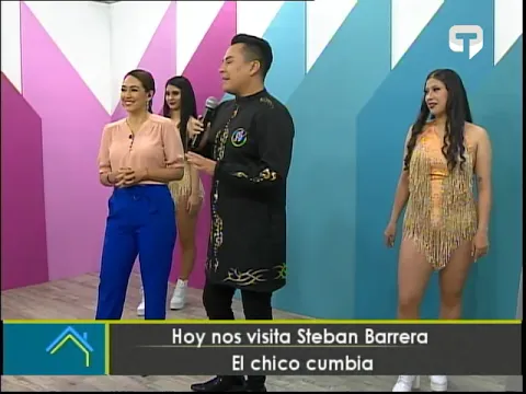 Hoy nos visita Steban Barrera el chico cumbia