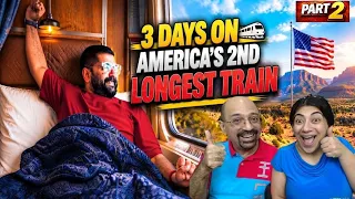 I Spent 3 days on America's 2nd Longest Train 🚂🇺🇸