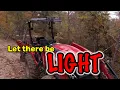 CHEAP Amazon light and canopy install RK 37 Tractor