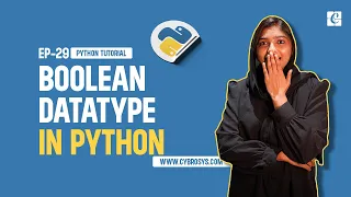 What is Boolean Data Type in Python EP-29 Boolean Datatype in Python Python Booleans Data Types