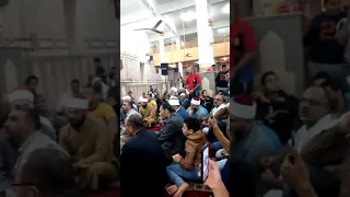 المبتهل الشيخ حسام الاجاوي من الامسيه الدينيه من المسجد الكبير من ميت ابو غالب 