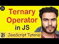 Understanding the Ternary Operator Conditional Operator Explained JavaScript Tutorial