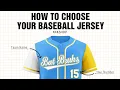 Custom Baseball Jerseys How to Choose Your Baseball Jersey with KXKSHOP