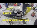 Abandoned 1972 Skidoo TNT - Cleanup and checking for spark replacing a coil PART 2