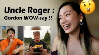 Download Reacting to: Uncle Roger Review GORDON RAMSAY Fried Rice 中文字幕 MP3