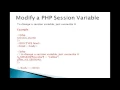 Cs310 PHP Modify sessions in part 41