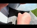 Caulk Black Jack Tar from Depot To repair stainless steel chimney through roof